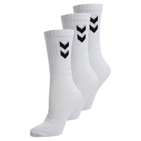 Ponožky HUMMEL Basic 3pack sock - biele
