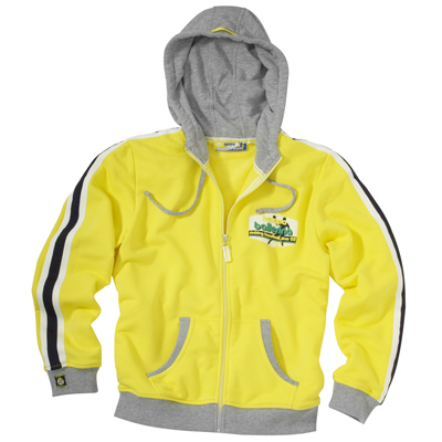 Mikina KEMPA Hoody women zip - žltá