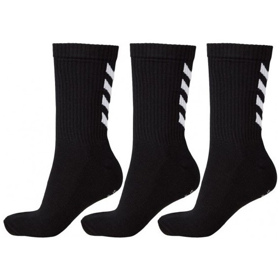 Ponožky HUMMEL Fundamental 3-pack sock - čierne