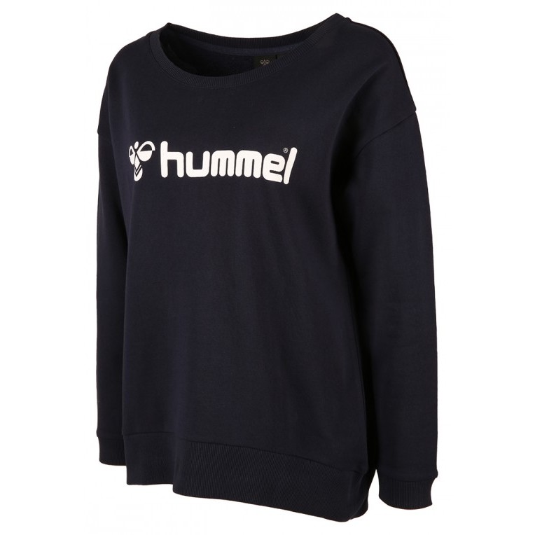 Mikina HUMMEL Classic bee womens sweatshirt - modrá
