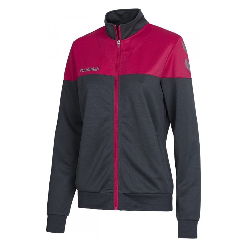 Mikina HUMMEL Sirius poly jacket women - ružová