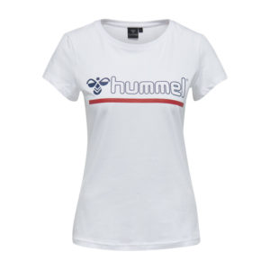 Tričko HUMMEL Hml Perla t-shirt s/s - biele
