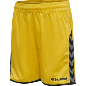 Trenky HUMMEL Hml Authentic kids poly shorts - žlté