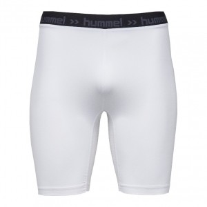 Trenky HUMMEL First performance short tights - biele