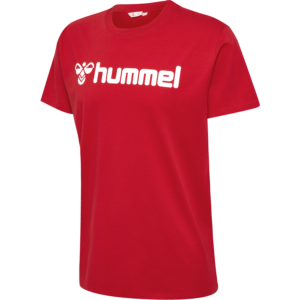 Tričko HUMMEL Hml GO 2.0 logo t-shirt s/s – červené