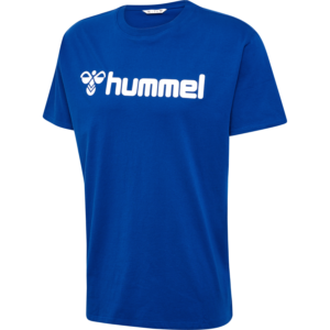 Tričko HUMMEL Hml GO 2.0 logo t-shirt s/s - modré