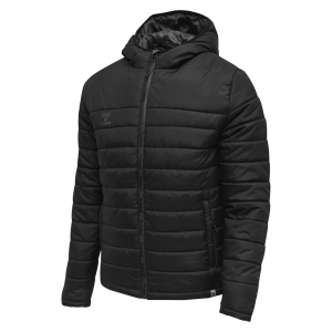 Bunda HUMMEL Hml North quilted hood jacket - čierna