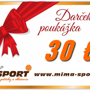 Darčeková poukážka 30 €