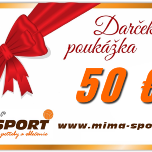 Darčeková poukážka 50 €