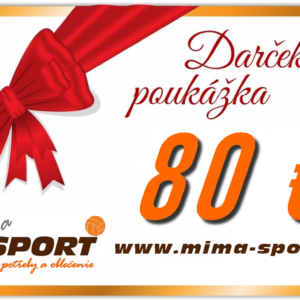 Darčeková poukážka 80 €