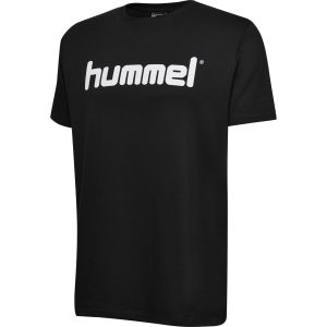 Tričko HUMMEL GO cotton logo t-shirt s/s - čierne