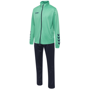 Pánska súprava HUMMEL Promo poly suit – tyrkysová