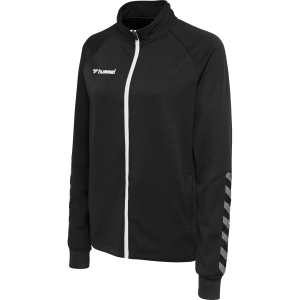 Mikina HUMMEL Hml Authentic women poly zip jacket - čierna