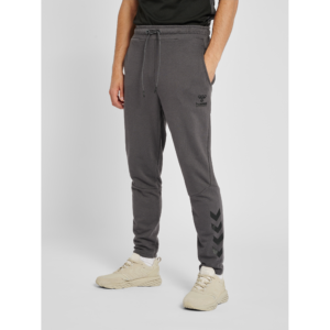 Tepláky HUMMEL Hml Isam tapered pants – šedé