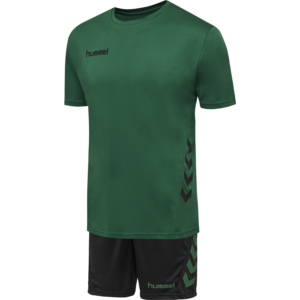 Dres + trenky HUMMEL Hml Promo duo set - tm.zelený