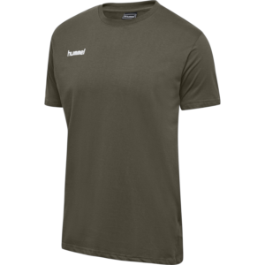 Tričko HUMMEL Hml Go cotton t-shirt s/s – khaki