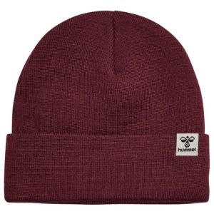 Zimná čiapka HUMMEL Hml Park beanie – bordová