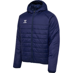 Bunda HUMMEL Hml Go quilted hood jacket - tm.modrá